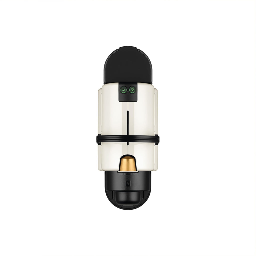 Machine à Café Espresso Blanche Nespresso Inissia XN100110 – 19 Bars, Préchauffage 25s