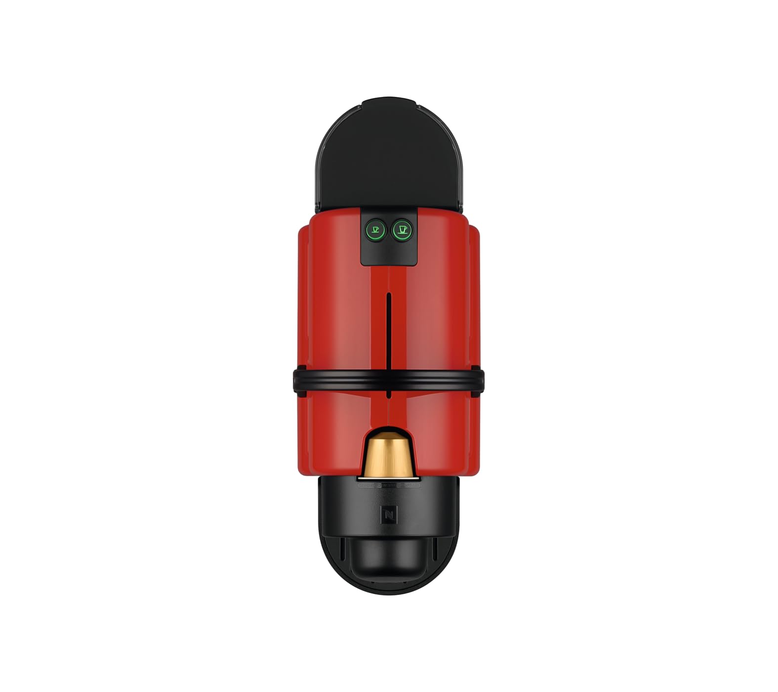 Machine à Café Nespresso Inissia Rouge YY5506FD – Espresso & Lungo, Préchauffage 25s