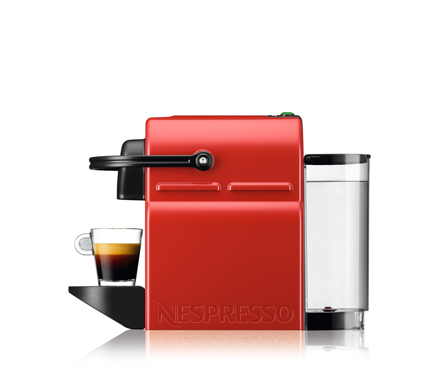 Machine à Café Nespresso Inissia Rouge XN100510 – Espresso & Lungo, 19 Bars, 0,7L