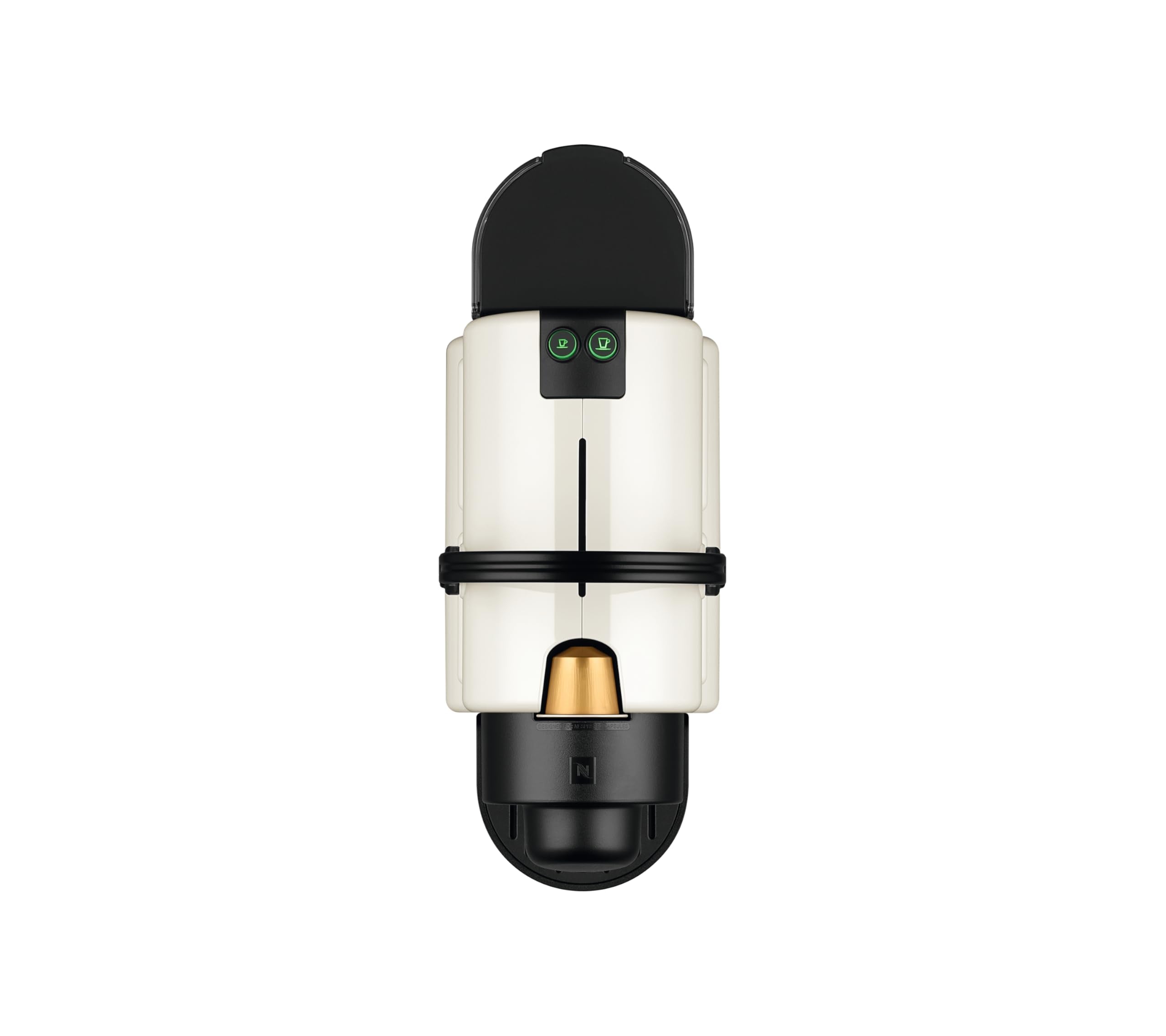 Nespresso Inissia Blanche YY1530FD + Kit de Bienvenue – 19 Bars, Arrêt Automatique