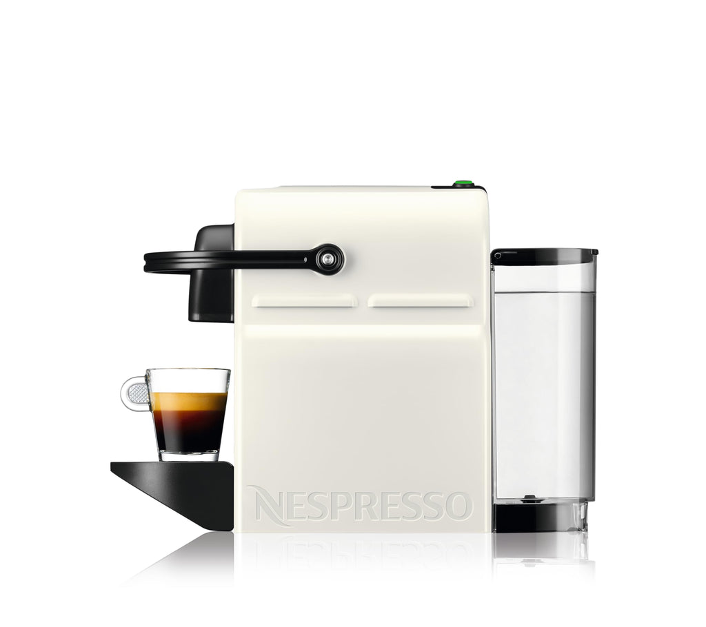 Nespresso Inissia Blanche YY1530FD + Kit de Bienvenue – 19 Bars, Arrêt Automatique